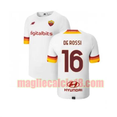 maglia as roma 2021-2022 seconda de rossi 16