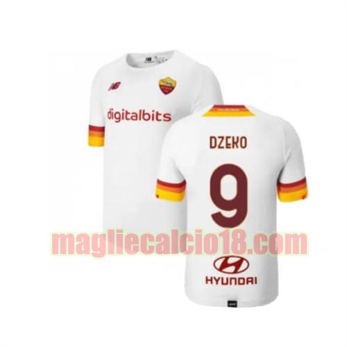 maglia as roma 2021-2022 seconda dzeko 9