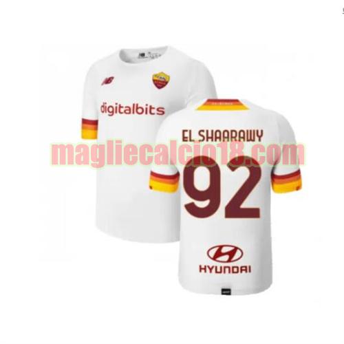 maglia as roma 2021-2022 seconda el shaarawy 92