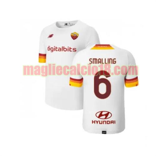 maglia as roma 2021-2022 seconda smalling 6