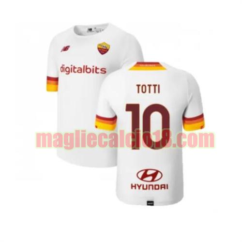 maglia as roma 2021-2022 seconda totti 10