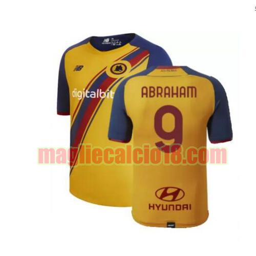 maglia as roma 2021-2022 terza abraham 9