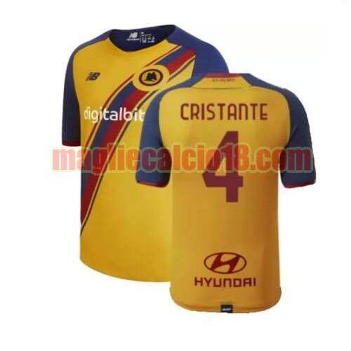 maglia as roma 2021-2022 terza cristante 4