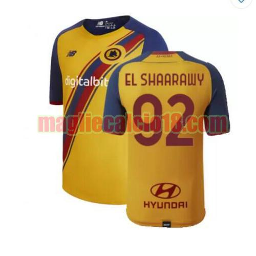 maglia as roma 2021-2022 terza el shaarawy 92