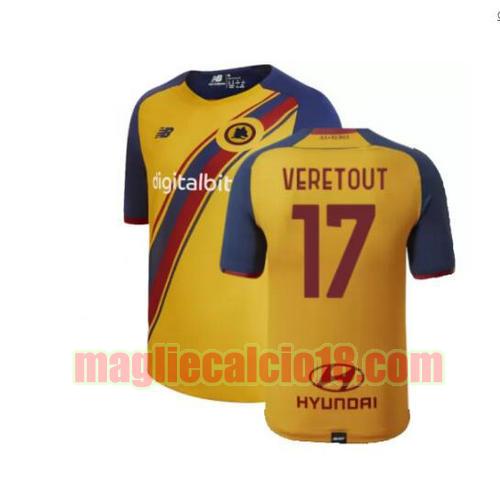 maglia as roma 2021-2022 terza veretout 17