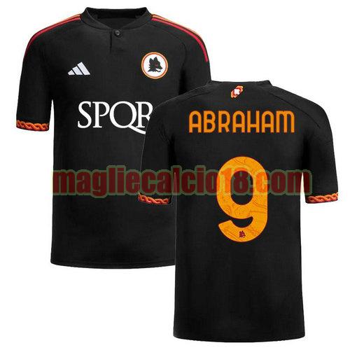 maglia as roma 2023-2024 abraham 9 terza