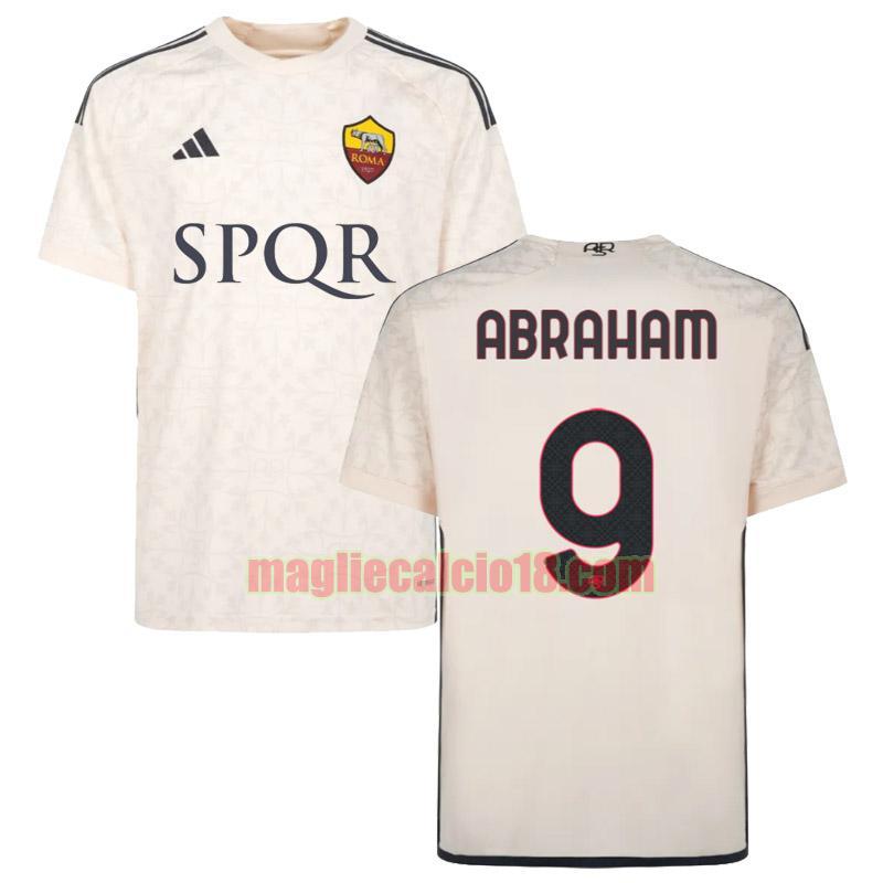 maglia as roma 2023-2024 abraham seconda