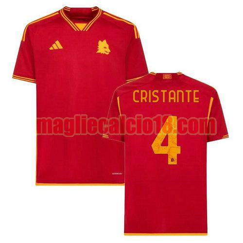 maglia as roma 2023-2024 cristante 4 prima