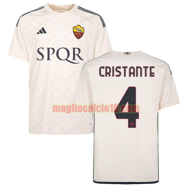 maglia as roma 2023-2024 cristante seconda