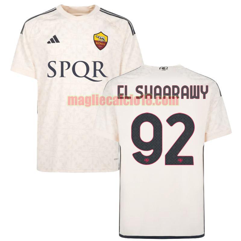 maglia as roma 2023-2024 el shaarawy seconda