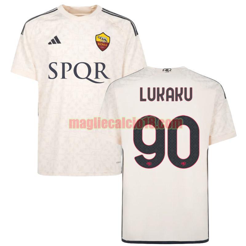 maglia as roma 2023-2024 lukaku seconda