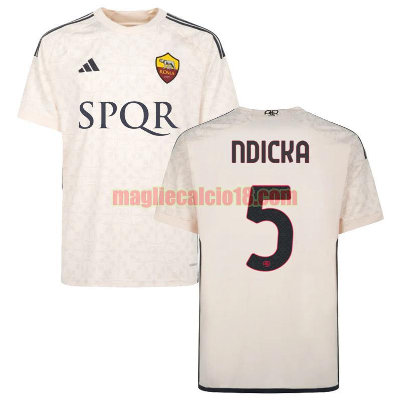 maglia as roma 2023-2024 ndicka seconda