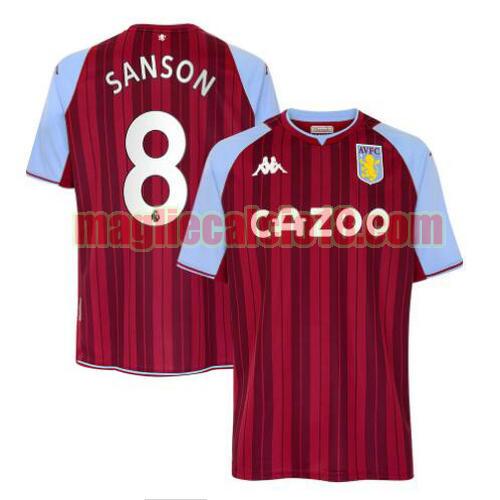 maglia aston villa 2021-2022 prima sanson 8