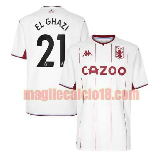 maglia aston villa 2021-2022 seconda el ghazi 21