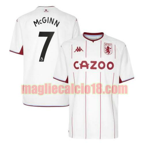 maglia aston villa 2021-2022 seconda mcginn 7