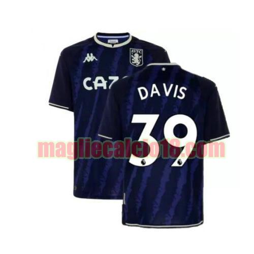 maglia aston villa 2021-2022 terza davis 39