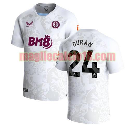 maglia aston villa 2023-2024 duran 24 seconda