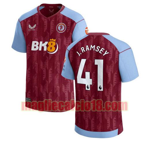 maglia aston villa 2023-2024 j._ramsey 41 prima