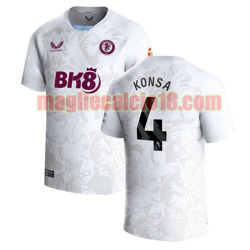 maglia aston villa 2023-2024 konsa 4 seconda