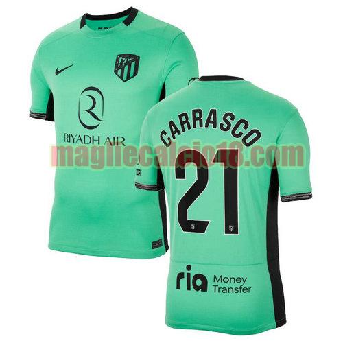 maglia atletico madrid 2023-2024 carrasco 21 terza