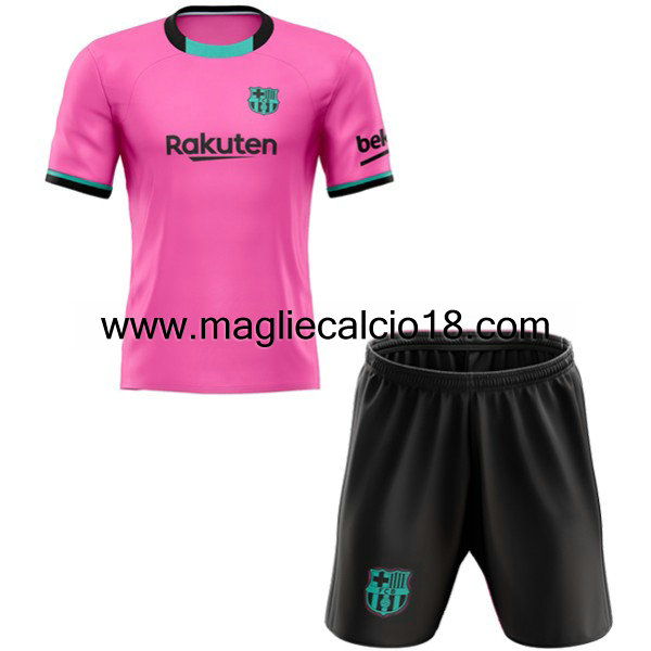 terza maglia barcellona bambino 2020-2021