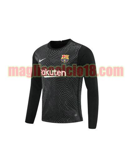 maglia barcellona 2020-2021 portiere nero manica lunga