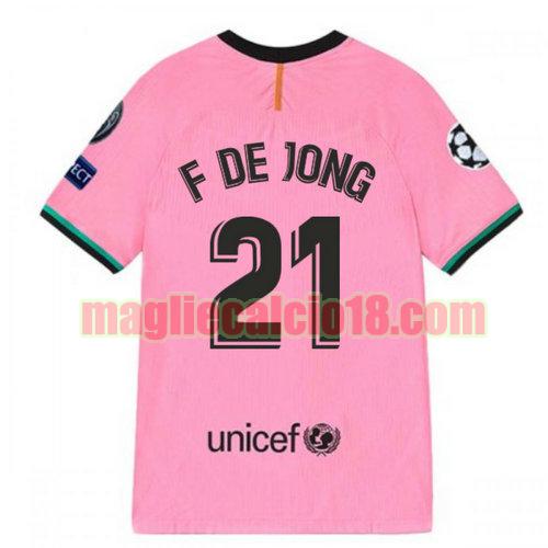 maglia barcellona 2020-2021 terza f de jong 21