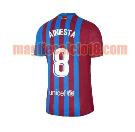 maglia barcellona 2021-2022 prima a.iniesta 8