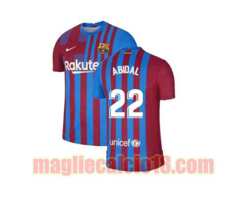 maglia barcellona 2021-2022 prima abidal 22