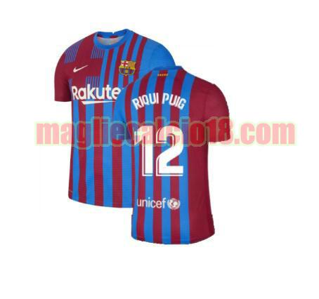 maglia barcellona 2021-2022 prima riqui puig 12