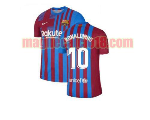 maglia barcellona 2021-2022 prima ronaldinho 10