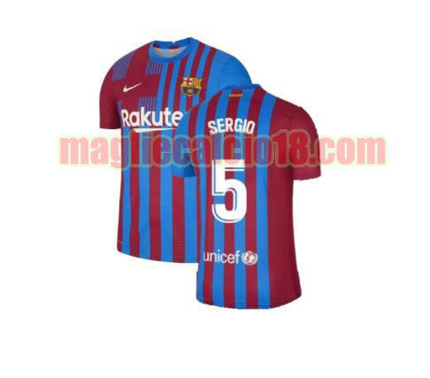 maglia barcellona 2021-2022 prima sergio 5