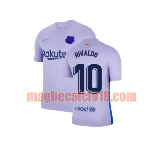 maglia barcellona 2021-2022 seconda rivaldo 10