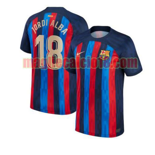 maglia barcellona 2022-2023 prima jordi alba 18