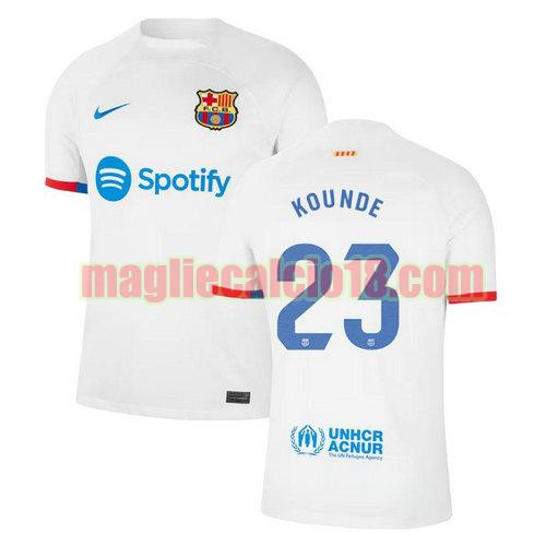 maglia barcellona 2023-2024 kounde 23 seconda