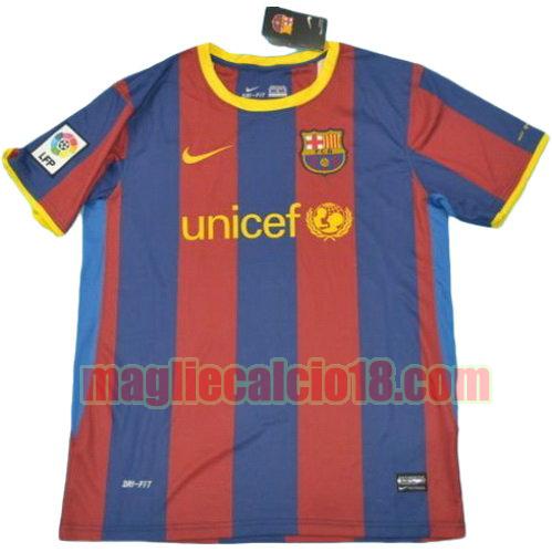 maglia barcellona lfp 2010-2011 prima divisa manica corta