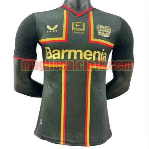 maglia bayer leverkusen 2024-2025 nero player version special edition