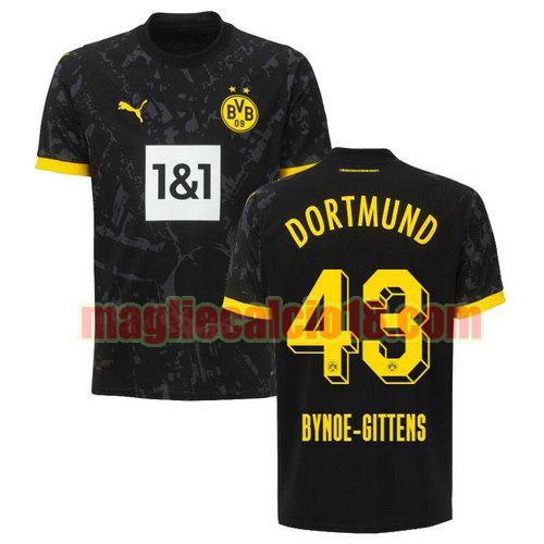 maglia borussia dortmund 2023-2024 bynoe gittens seconda