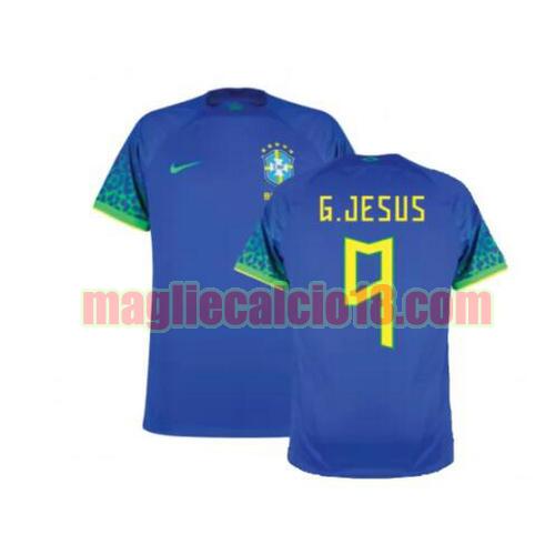 maglia brasile 2022 seconda g.jesus 9