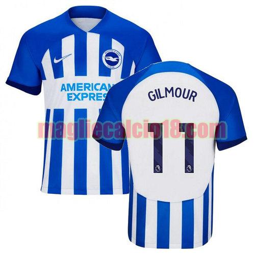 maglia brighton & hove albion f.c. 2023-2024 gilmour 11 prima