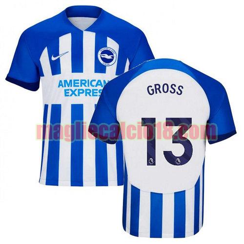 maglia brighton & hove albion f.c. 2023-2024 gross 13 prima