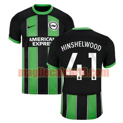 maglia brighton & hove albion f.c. 2023-2024 hinshelwood 41 seconda