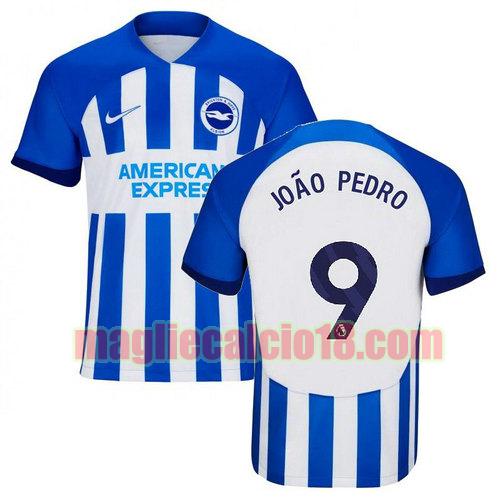 maglia brighton & hove albion f.c. 2023-2024 joao pedro 9 prima