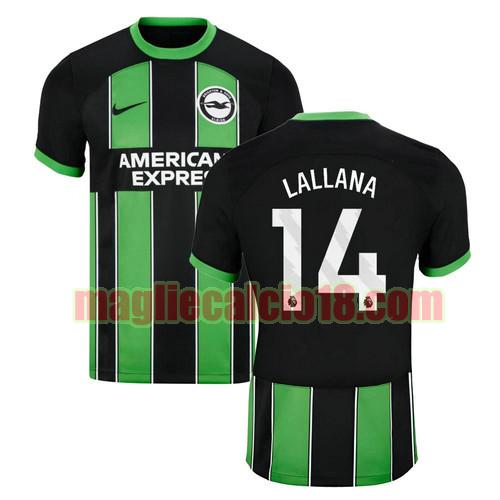 maglia brighton & hove albion f.c. 2023-2024 lallana 14 seconda