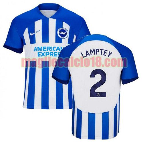 maglia brighton & hove albion f.c. 2023-2024 lamptey 2 prima