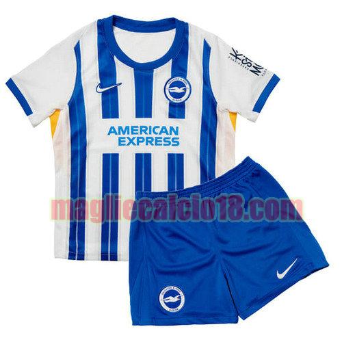 maglia brighton & hove albion f.c. 2024-2025 bambino prima