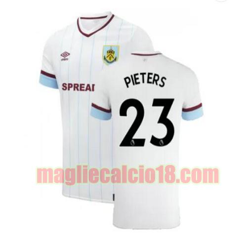 maglia burnley fc 2021-2022 seconda pieters 23