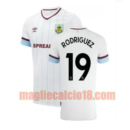 maglia burnley fc 2021-2022 seconda rodriguez 19