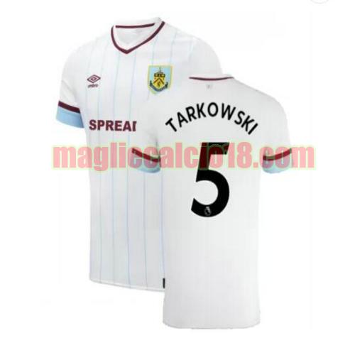 maglia burnley fc 2021-2022 seconda tarkowski 5