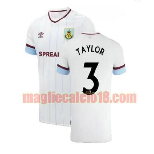 maglia burnley fc 2021-2022 seconda taylor 3